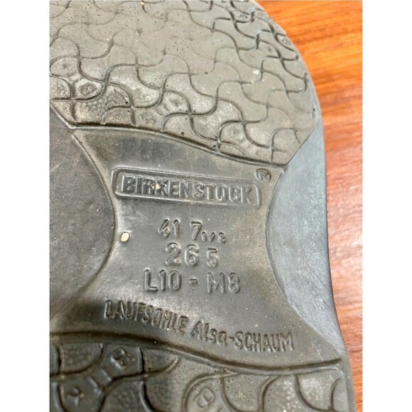 Birkenstock Fisherman Sandals | Tan Leather Closed Toe Buckle Strap EUR 41 - Picture 8 of 9